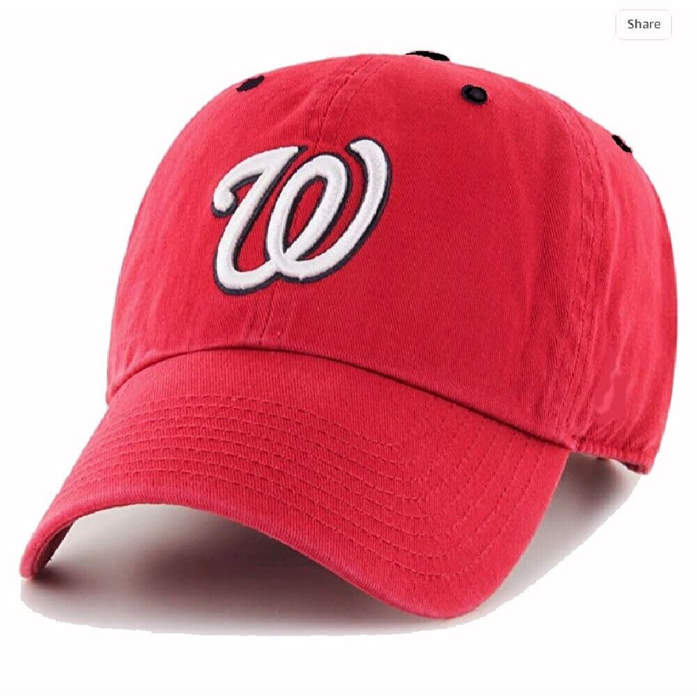 Washington Nationals MLB Licensed Red Cap Hat