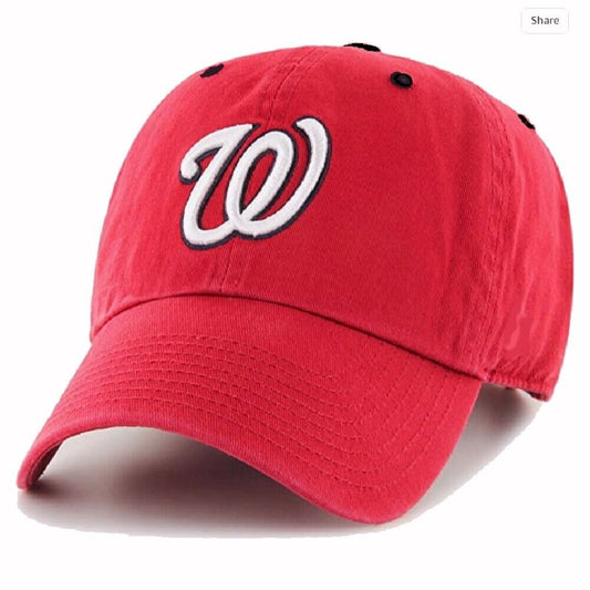 Washington Nationals MLB Licensed Red Cap Hat