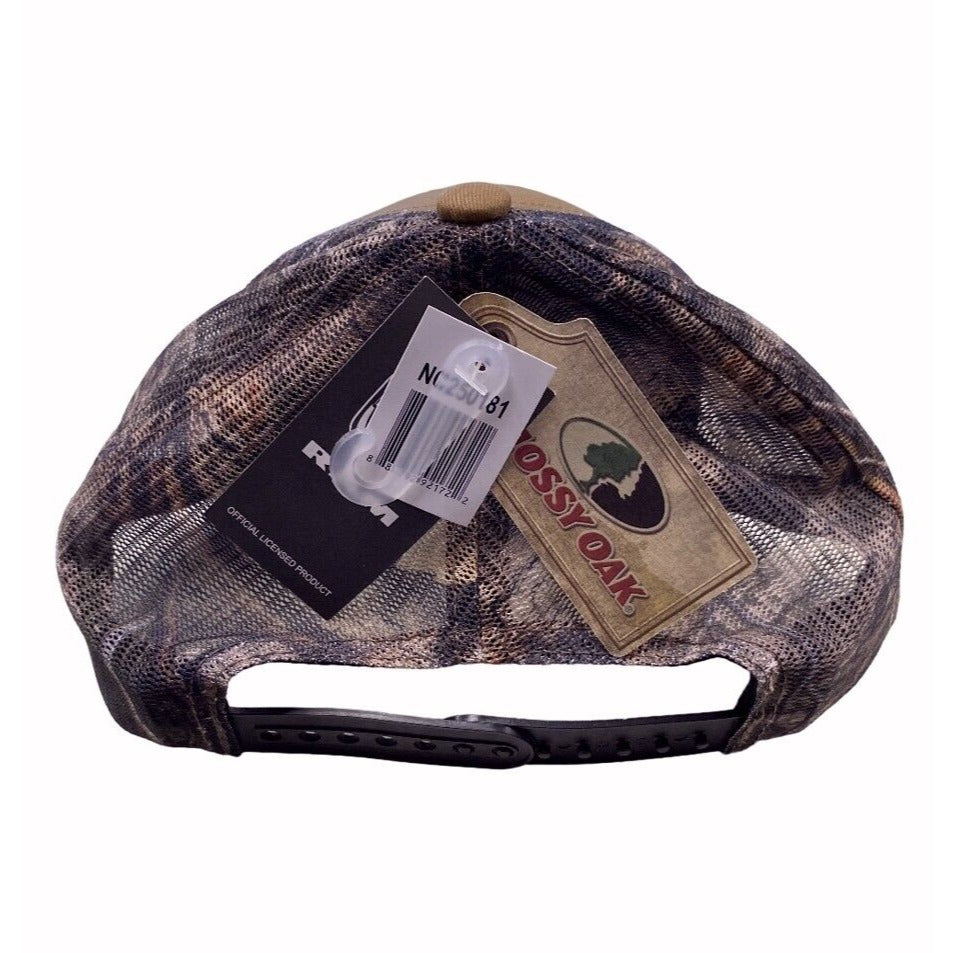 RAM Trucks Embroidered Mossy Oak Camo Mesh Back Cap Hat