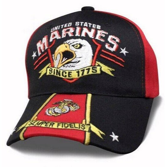 U.S. Marines USMC Eagle Scream Embroidered Cap Hat