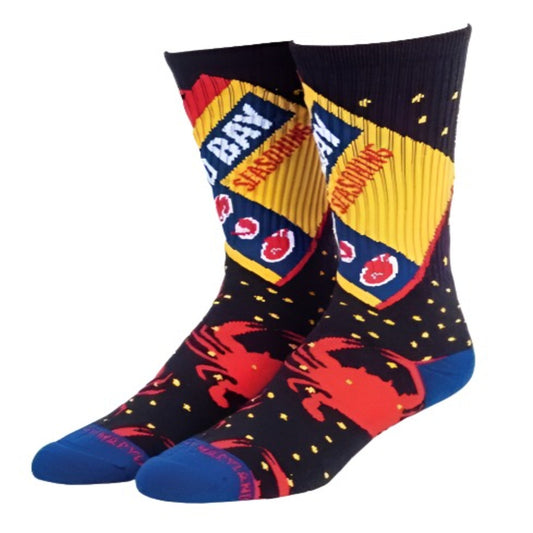 Old Bay Spicy Crab Crew Socks