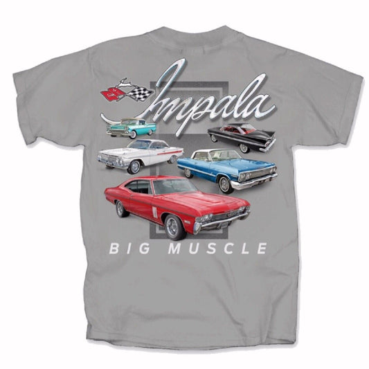 Chevy Chevrolet Impala Big Muscle Short Sleeve T-Shirt