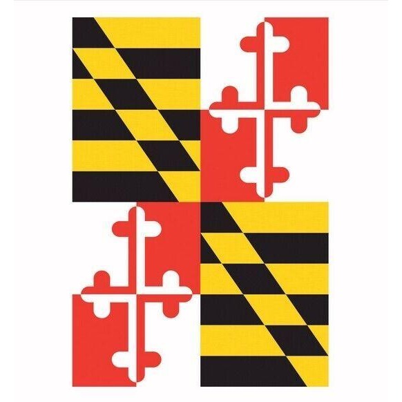 Maryland Garden Flag 12.5″ X 18″