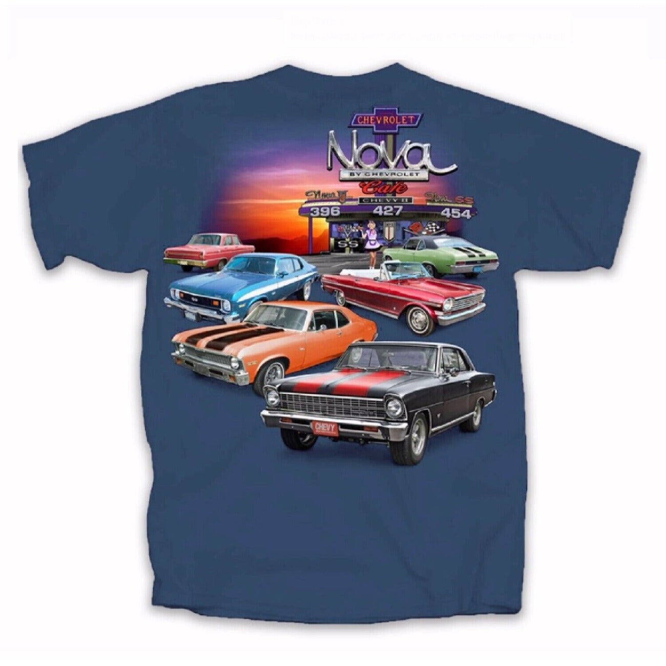 Chevy Chevrolet Nova Collection Short Sleeve T-Shirt