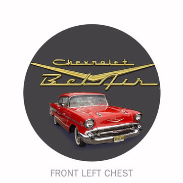 Chevy Chevrolet Belair Golden Oldies Short Sleeve T-Shirt