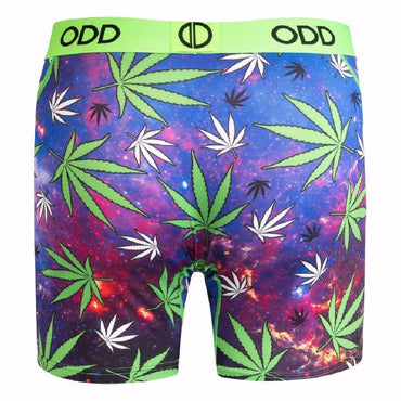 Leaf Pattern Green Garden Flowers Weed Underwear Briefs