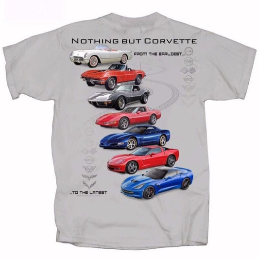 Nothing But Chevy Chevrolet Corvette Collection Short Sleeve T-Shirt
