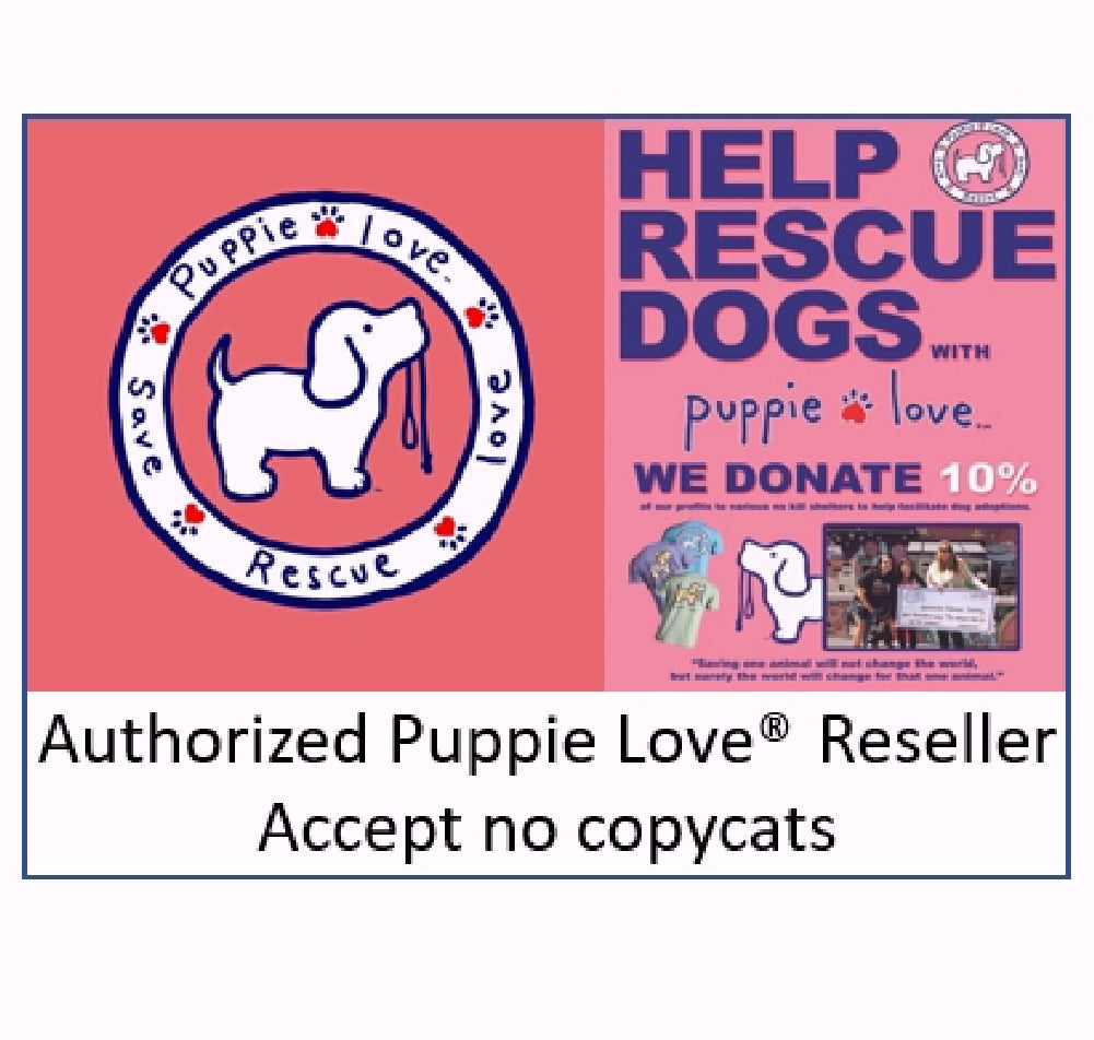 Puppie Love Maryland Pup Keychain Key Ring