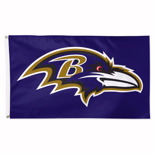 Baltimore Ravens Official 3 Foot x 5 Foot House Flag
