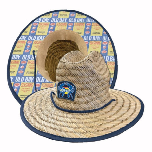 Old Bay Lifeguard Garden Straw Hat