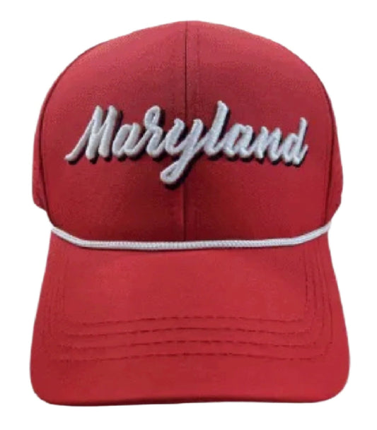 Maryland Rope Script Cap Hat