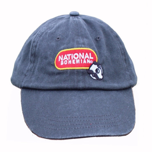 Natty Boh National Bohemian Beer Washed Blue Cap Hat