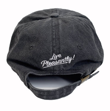 Natty Boh National Bohemian Beer Washed Dark Grey Cap Hat