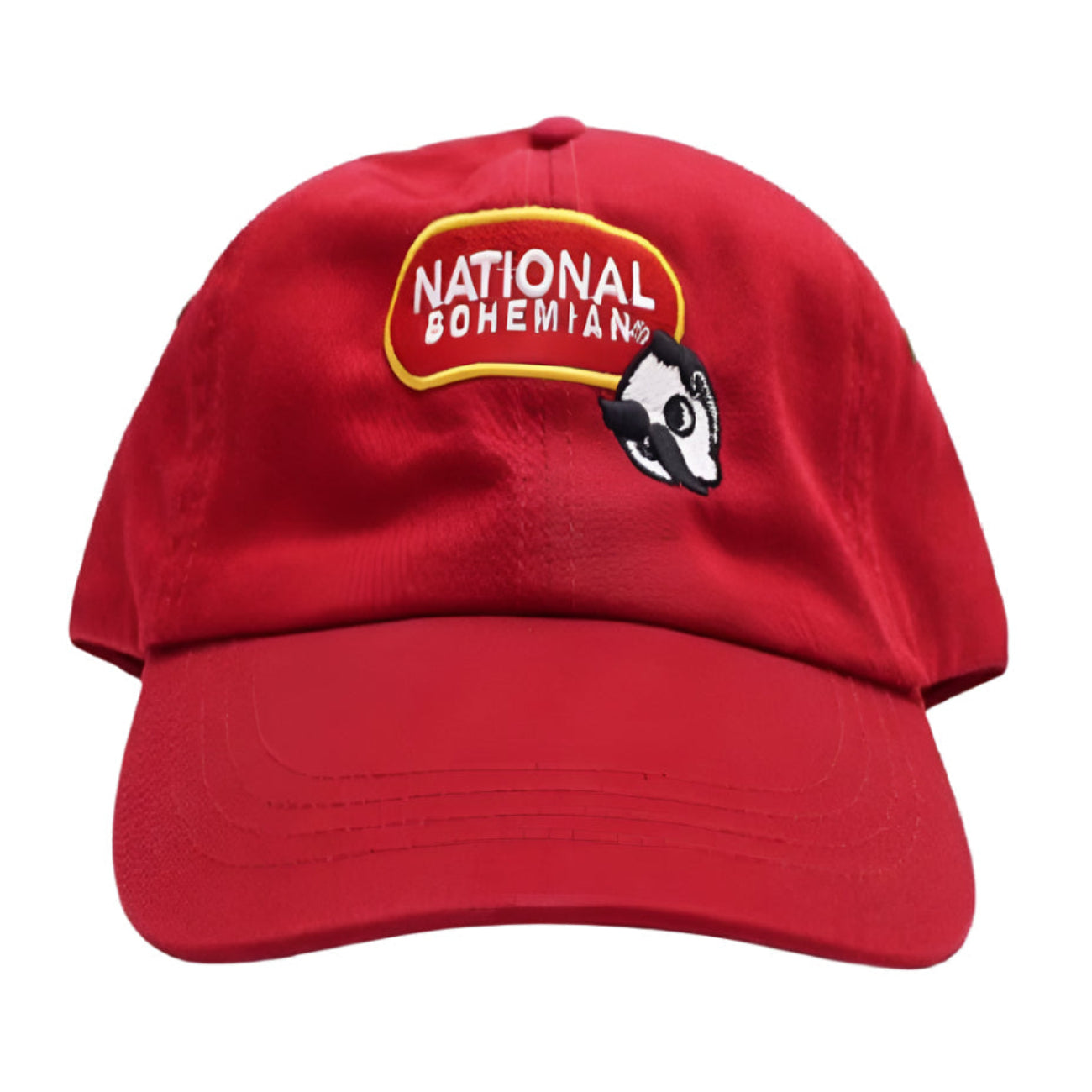 Natty Boh National Bohemian Beer Washed Red Cap Hat
