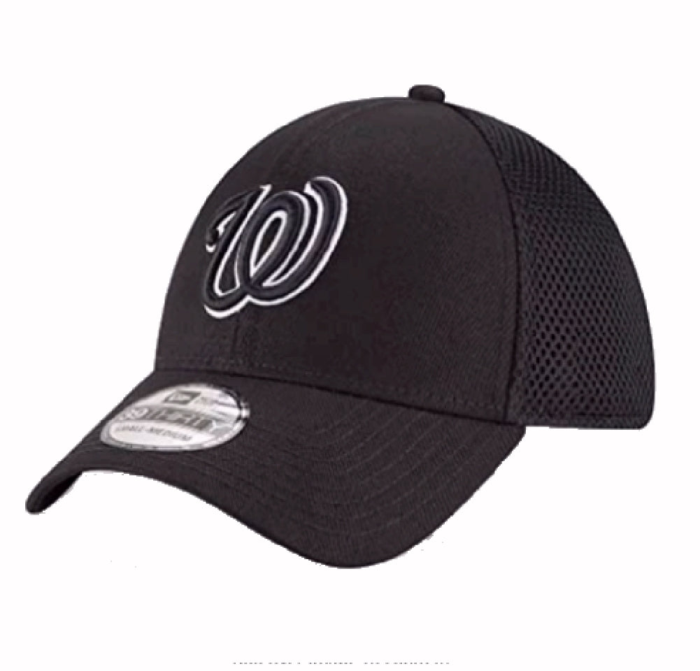 Washington Nationals MLB Licensed Black Cap Hat