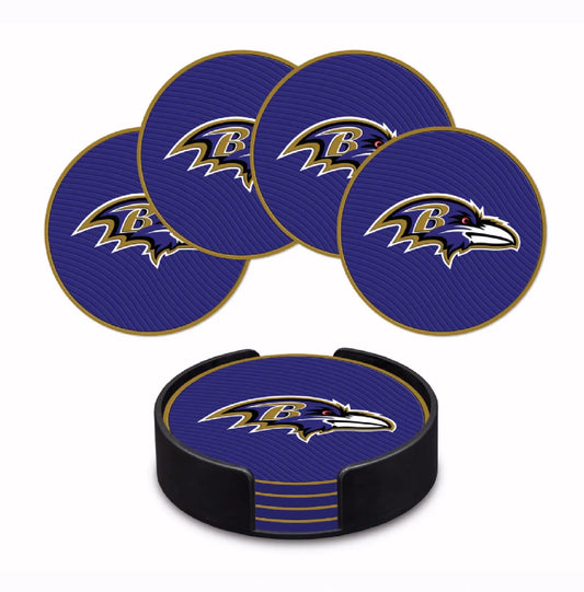 Baltimore Ravens Coasters Set (set of 4)