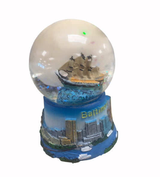 Baltimore Inner Harbor Mini Snow Globe