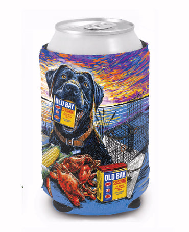 Old Bay Harbor Scenes Insulated Can Holder