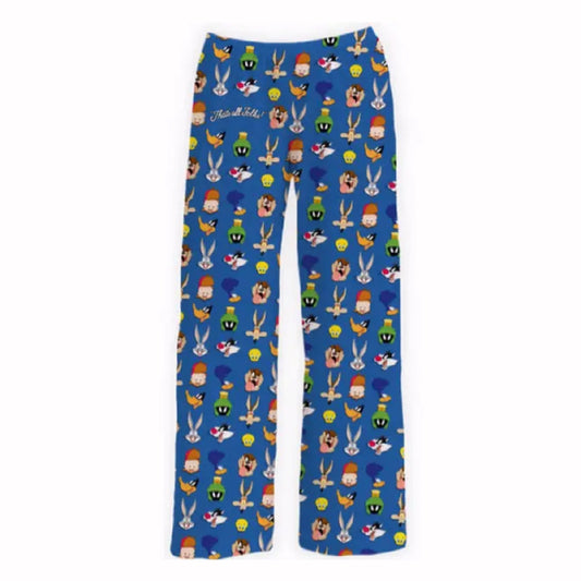 Brief Insanity Looney Tunes That’s All Folks Lounge Pants Pajamas
