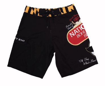Route One National Bohemian Natty Boh Beer Board Shorts
