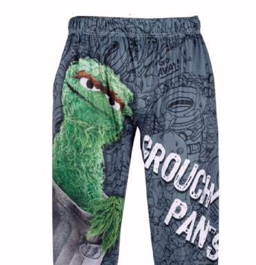 Brief Insanity Sesame Street Oscar the Grouch Lounge Pants Pajamas