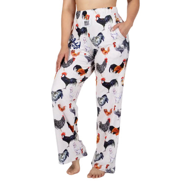 Brief Insanity Rise and Shine Chickens Lounge Pants Pajamas