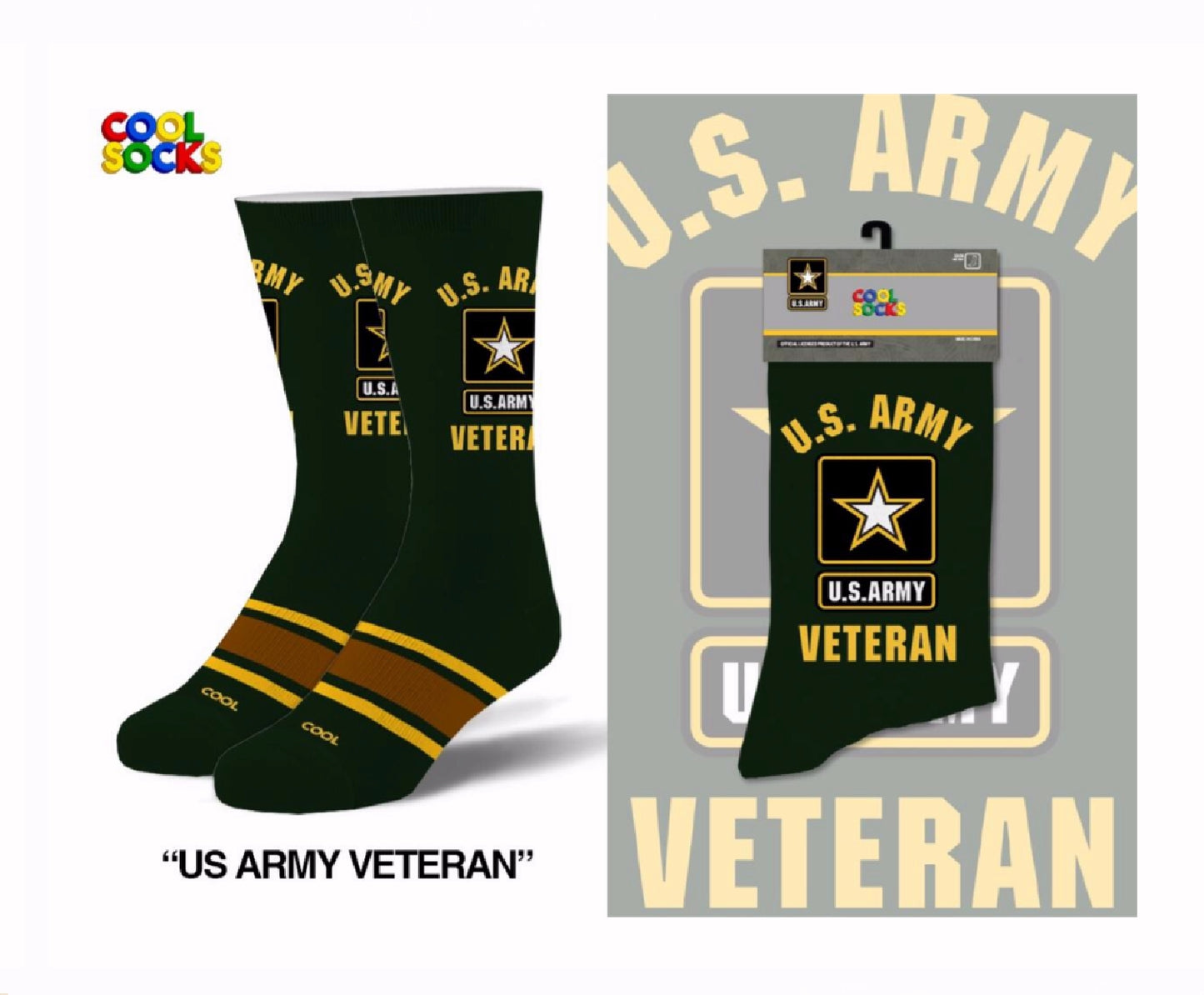 U.S. Army Veteran Crew Socks