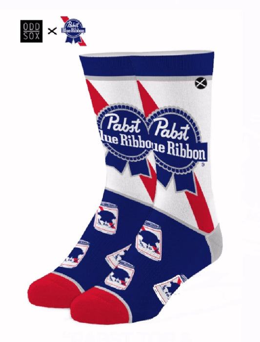 Pabst Beer Athletic Crew Socks