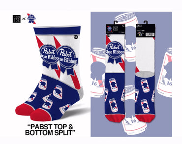 Pabst Beer Athletic Crew Socks