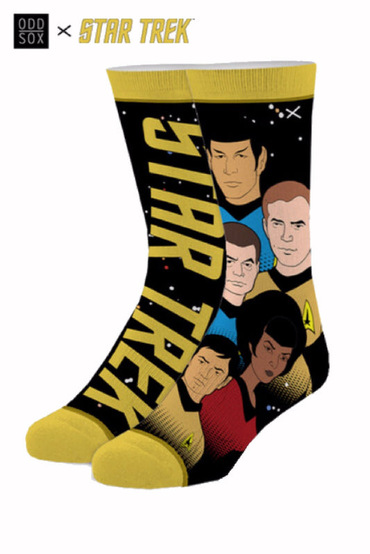 Star Trek The Orginal Series TOS Athletic Crew Socks