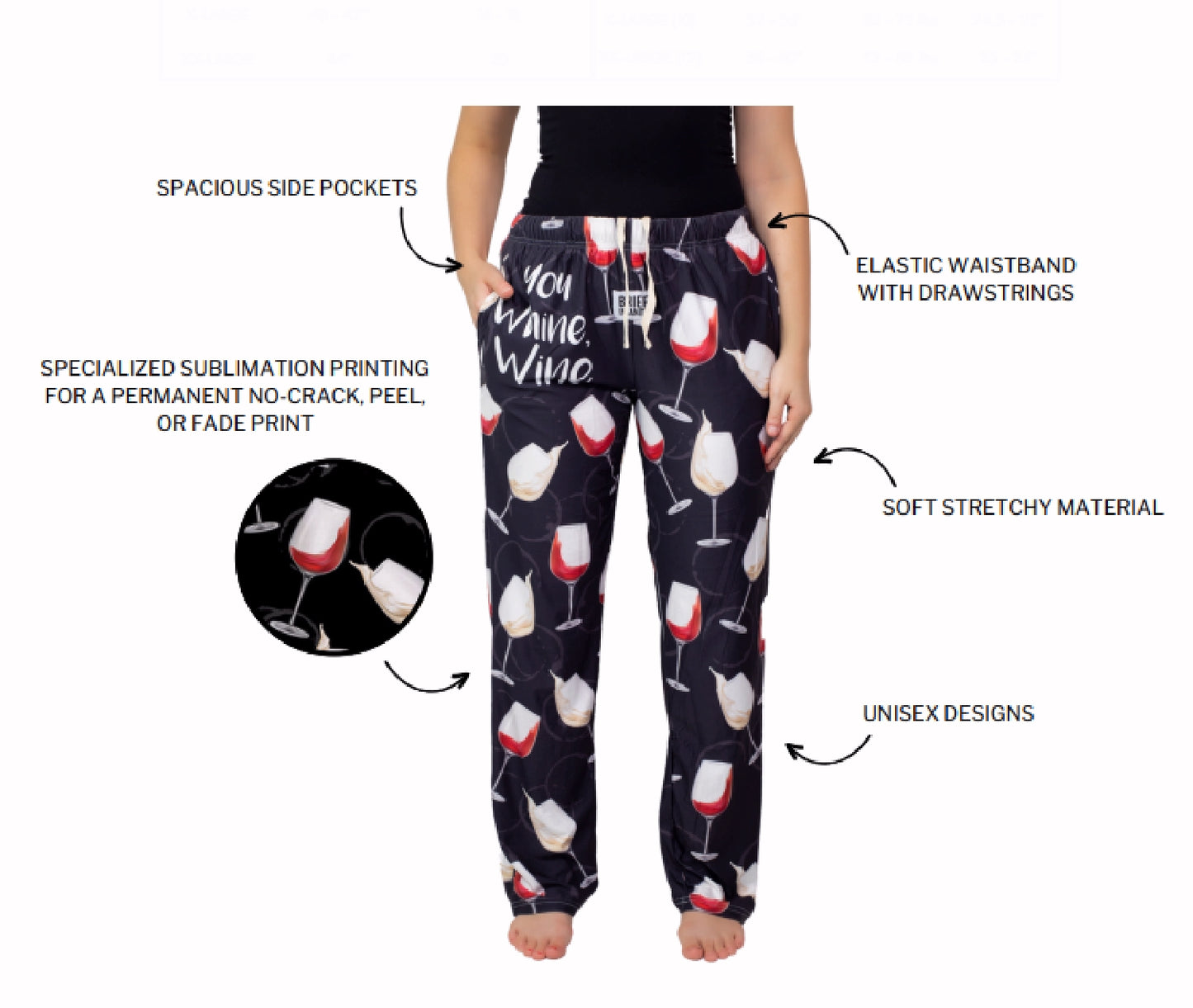 Brief Insanity Peanuts Lucy Grouchy Since Forever Lounge Pants Pajamas