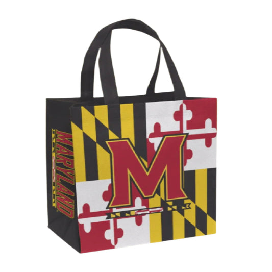 University of MD “M” Market Tote Reusable Shopping Bag