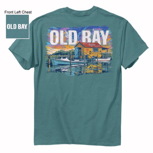 Old Bay Boats and Crab Shack Short Sleeve T-Shirt