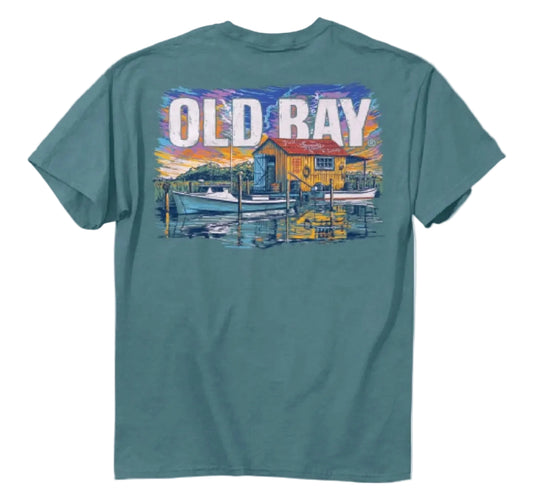 Old Bay Boats and Crab Shack Short Sleeve T-Shirt