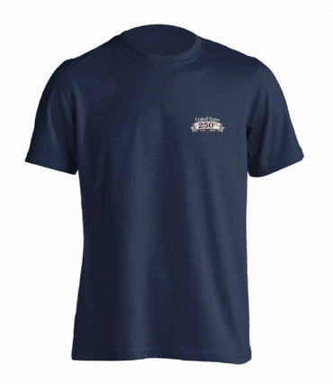 USA 250th 1776-2026 Eagle and Fireworks Patriotic Short Sleeve T-Shirt