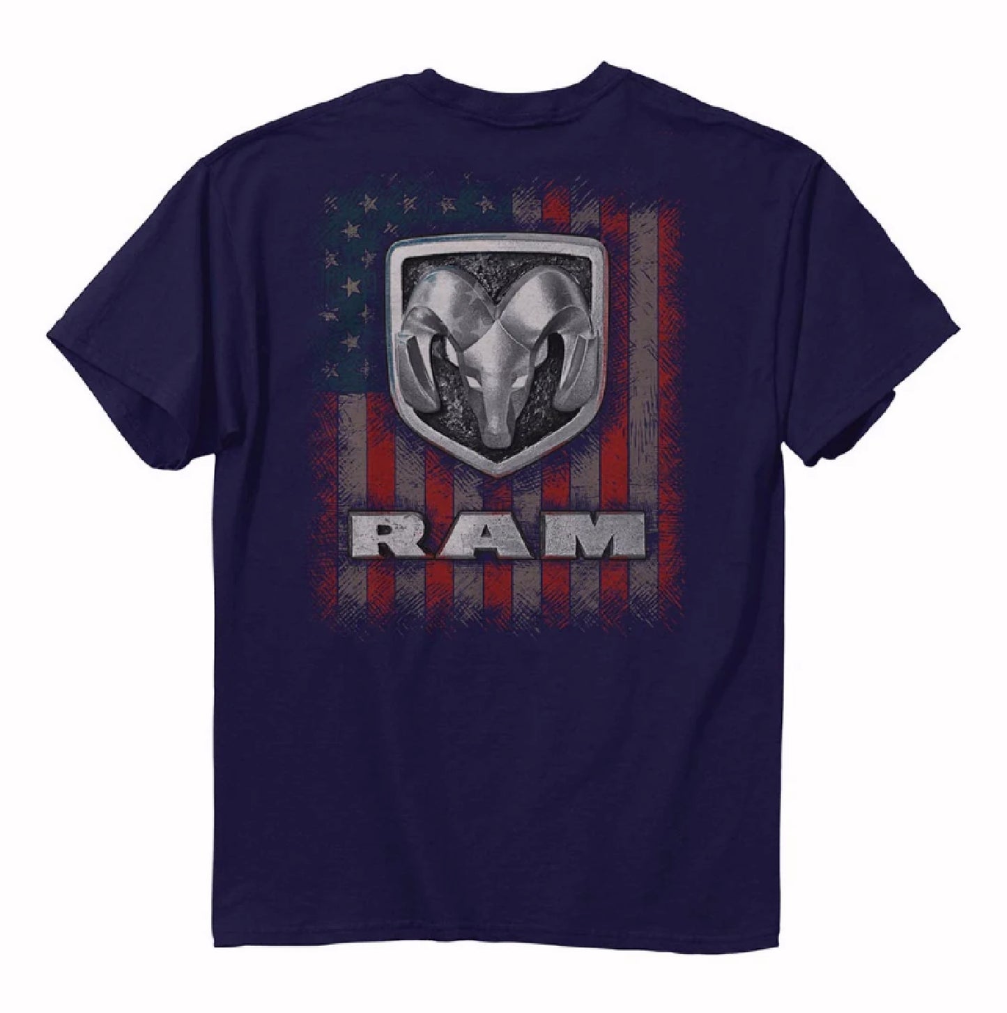RAM Logo U.S. Flag Short Sleeve T-Shirt