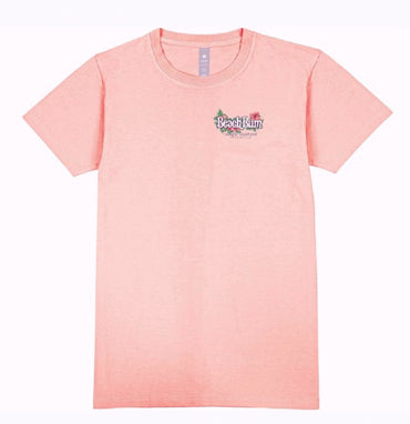 Simply Southern Beach Bum Flowers and Waves Short Sleeve T-Shirt