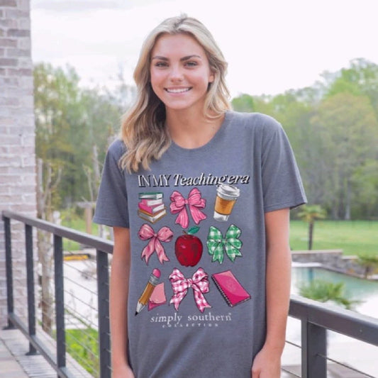 Simply Southern In My Scrub Life Era Medical Short Sleeve T-Shirt