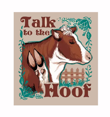 Talk To The Hoof Humor Short Sleeve T-Shirt