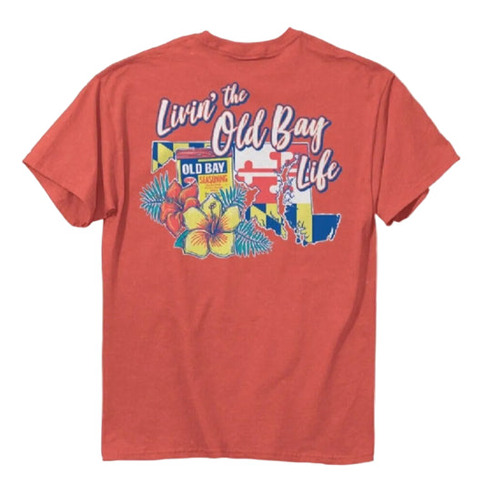Livin The Old Bay Life Short Sleeve T-Shirt