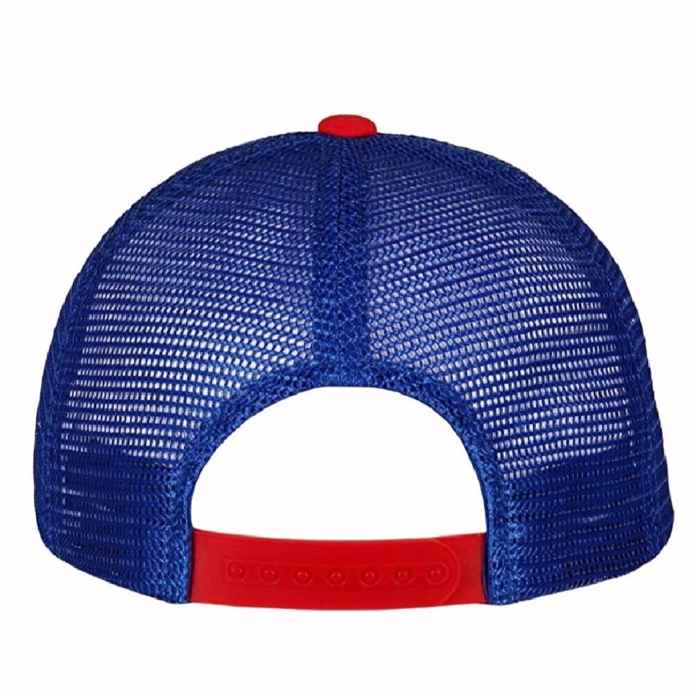 Mopar Vintage Logo Red White Blue Mesh Cap Hat