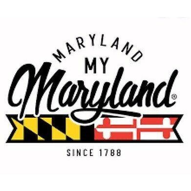 Maryland Flag Bow Necktie Manual Self Tied