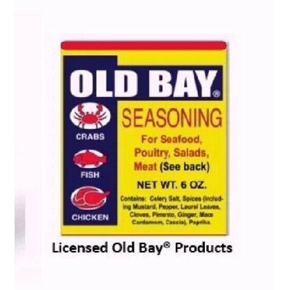 Old Bay Can Logo Beach Bath Towel