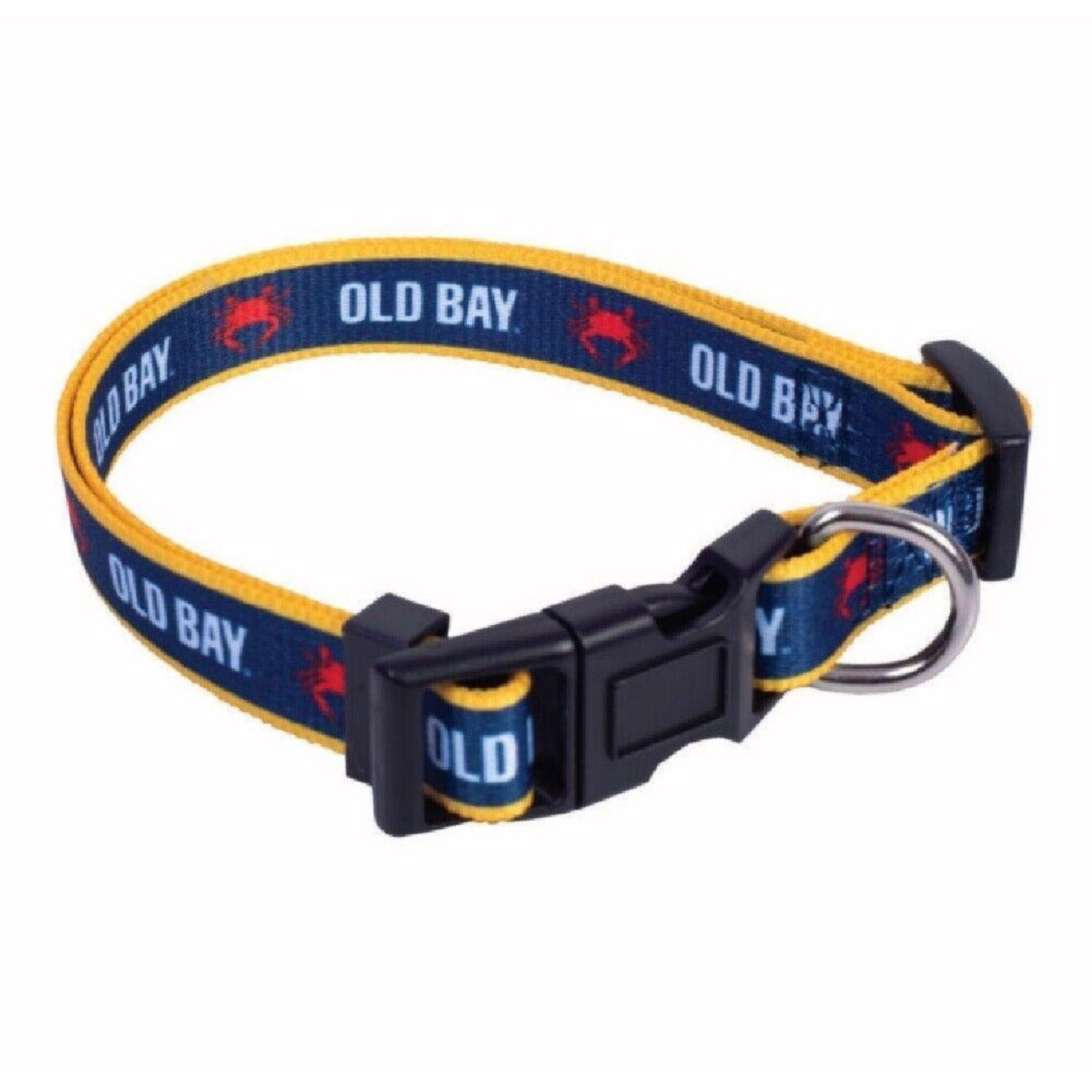 Old Bay Logo Dog Collar