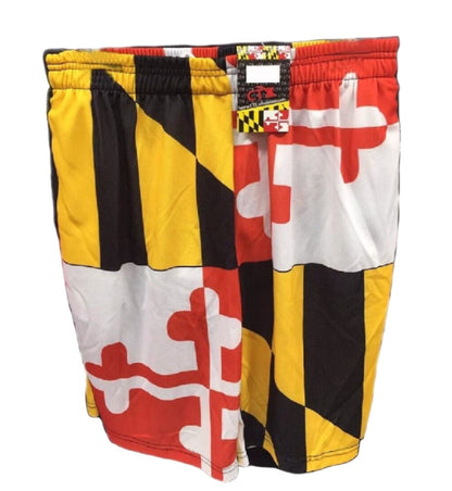 Maryland Flag Athletic Swimming Shorts Pants