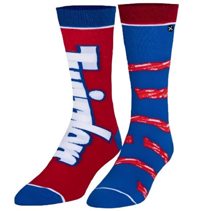 Twizzlers Split Athletic Crew Socks