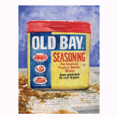 Old Bay Can 500 Piece Jigsaw Puzzle