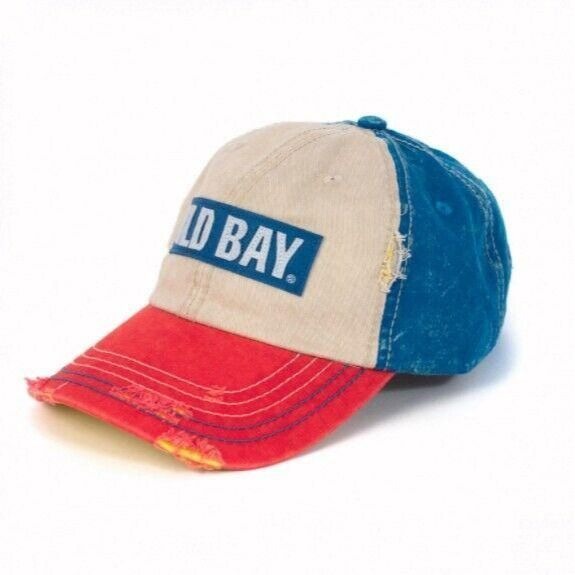 Old Bay Distressed Logo Cap Hat