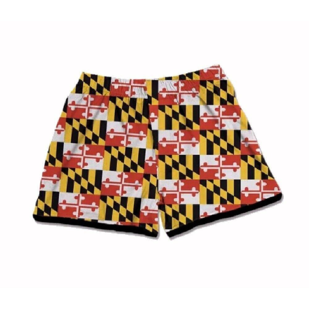 Maryland Flag Ladies Boxer Shorts Briefs