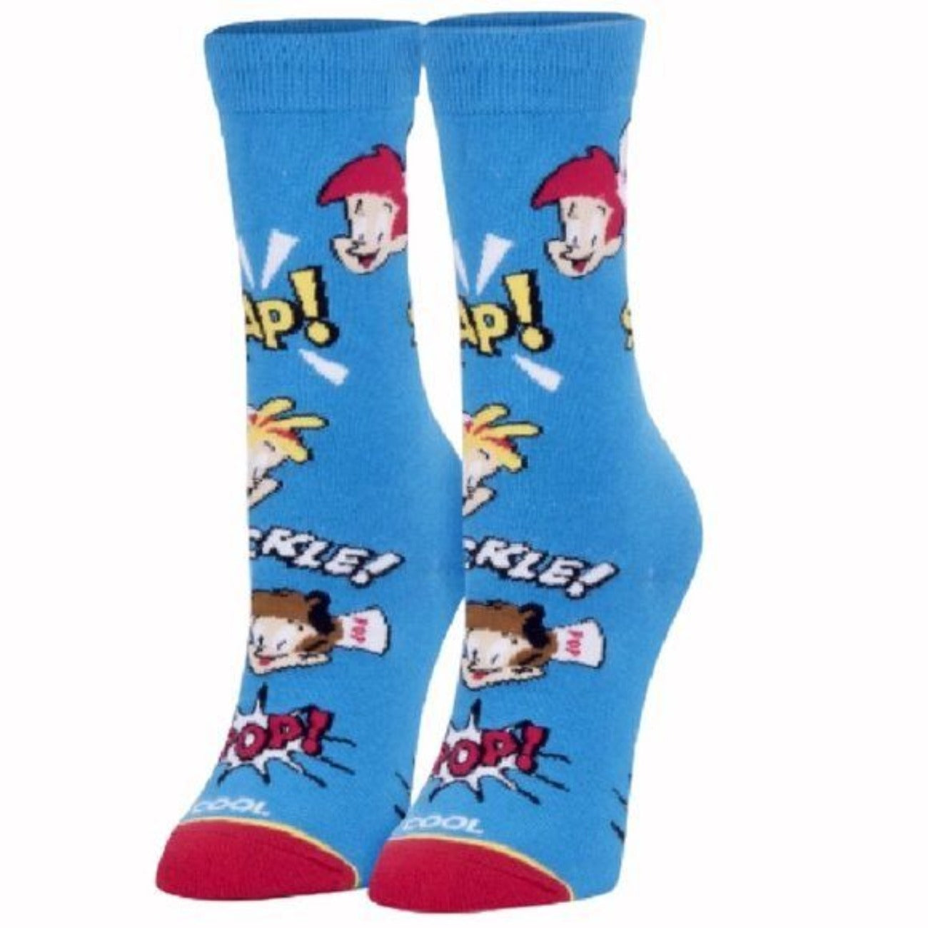 Kelloggs Snap Crackle Pop Athletic Crew Socks